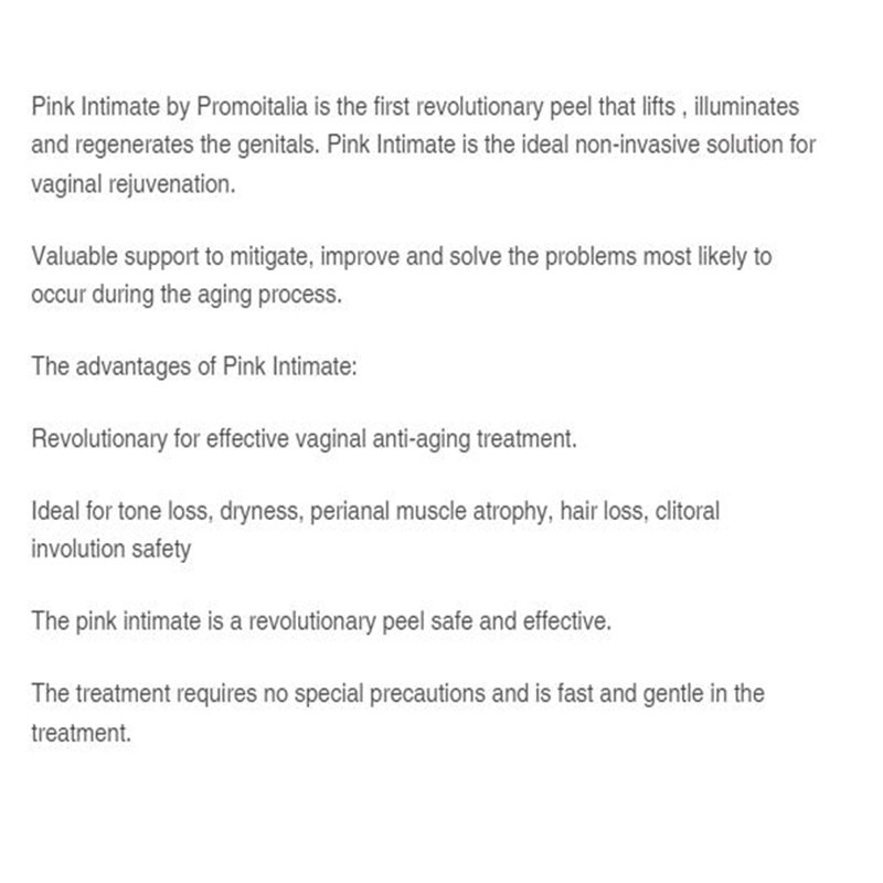 Promoitalia Pink Intimate Peeling