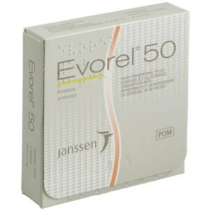 Evorel (Estradiol) Patches 50mcg (8 patches)
