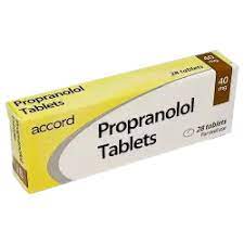 Propranolol 40mg tablets (28 tablets)