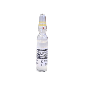 MAGNESIUM SULPHATE 50% SOLUTION FOR INJECTION 2ML (SINGLE VIAL)