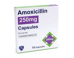 Amoxicillin 250mg Capsules x 15