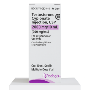 Testosterone Cypionate Injection, USP 200 mg/mL (2000mg/10ml)
