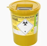 Sharpsguard - Yellow 5 Ltr Sharps Bin