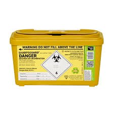 Sharpsguard - Yellow 1 Ltr Sharps Bin (Small)